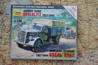 Zvezda 6126  German OPEL BLITZ leger truck 1937-1944
